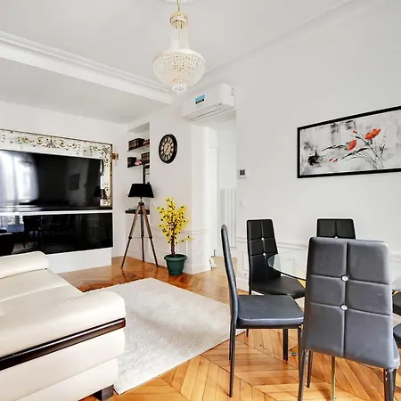 Dazzling Flat - 3bd8p - Arc De Triomphe Apartment